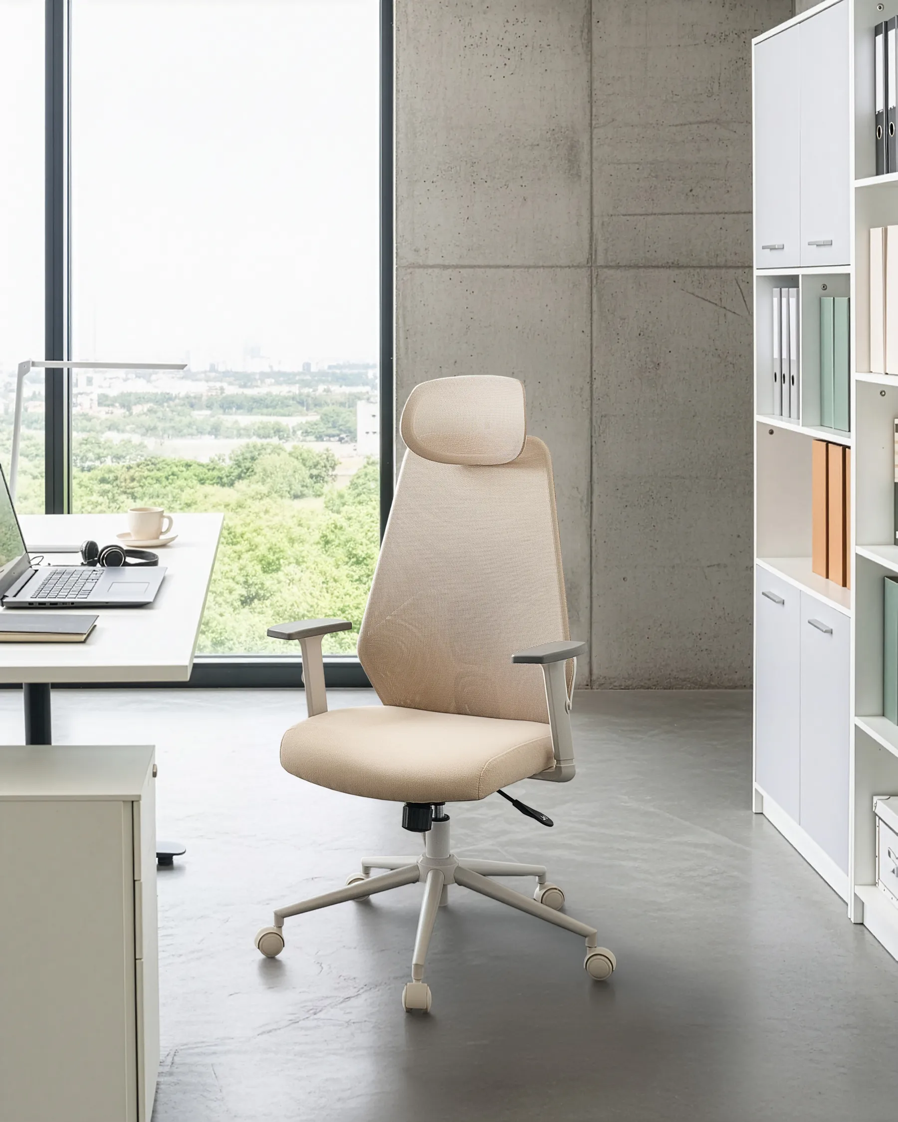 Bürostuhl ORYN Beige_1037305