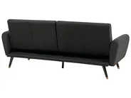 Schlafsofa 3-Sitzer VIMMERBY Stoff Schwarz_899970