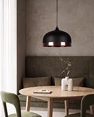 Pendant Lamp PARINA Metal Black_1149573