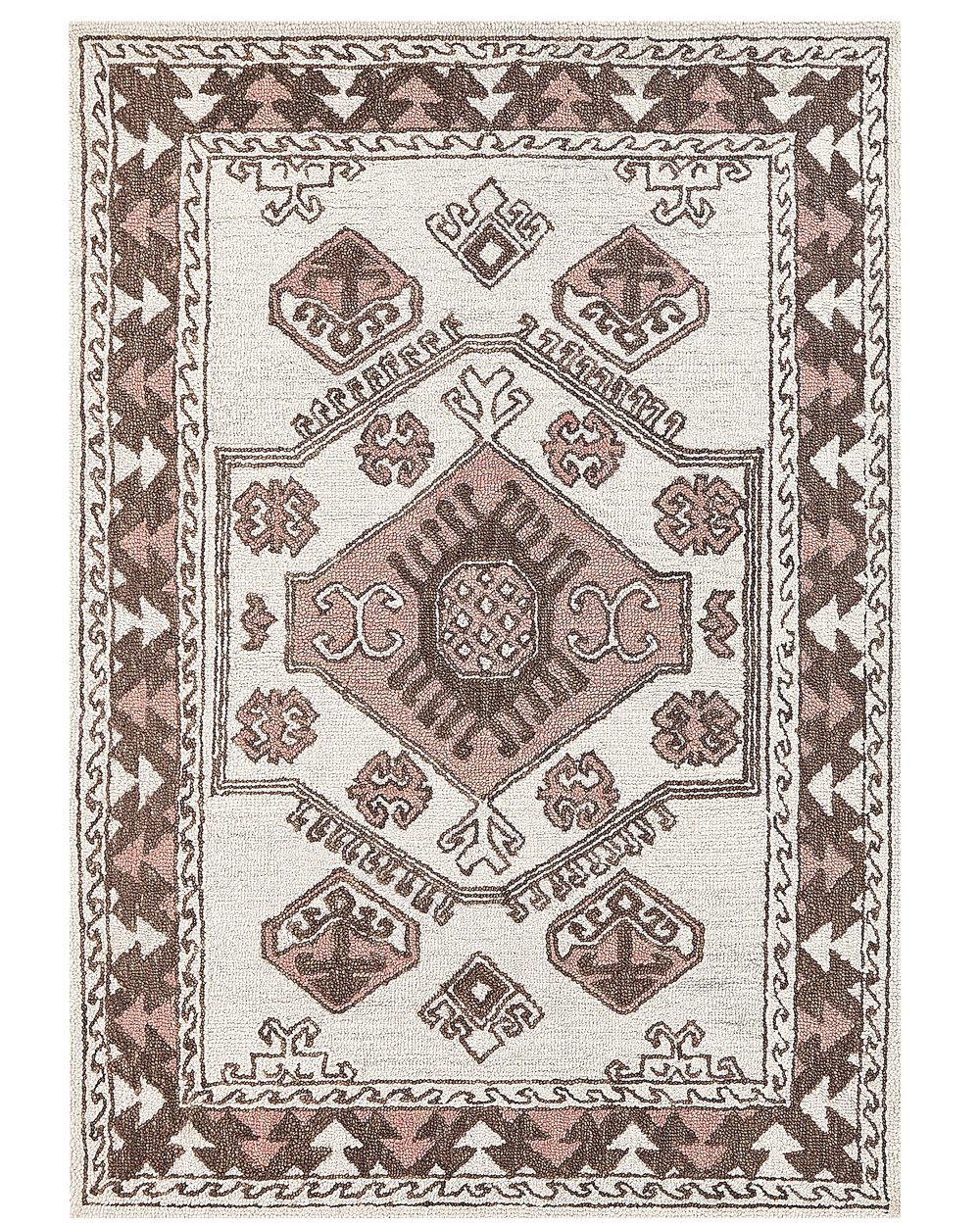 Vloerkleed TOMARZA Meerkleurig 160 x 230 cm Wol