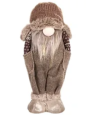 Weihnachtsdekoration 2er Set PAROLA 39/54 cm Zwerg Braun_1174979