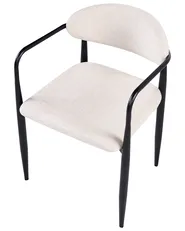 Esszimmerstuhl 2er Set TANEVIK Stoff Hellbeige_1059340