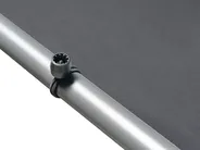Pavillon VIMINO 282 cm 294 cm Metall Dunkelgrau_957632