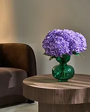 Artificial Flower Bouquet PERNES 50 cm Violet_1174396
