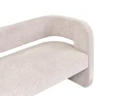 Sofa 2-Sitzer VIDSEL Chenillegewebe Beige_1072851