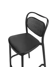 Garten-Barhocker 2er Set CELLENO Schwarz_1000616