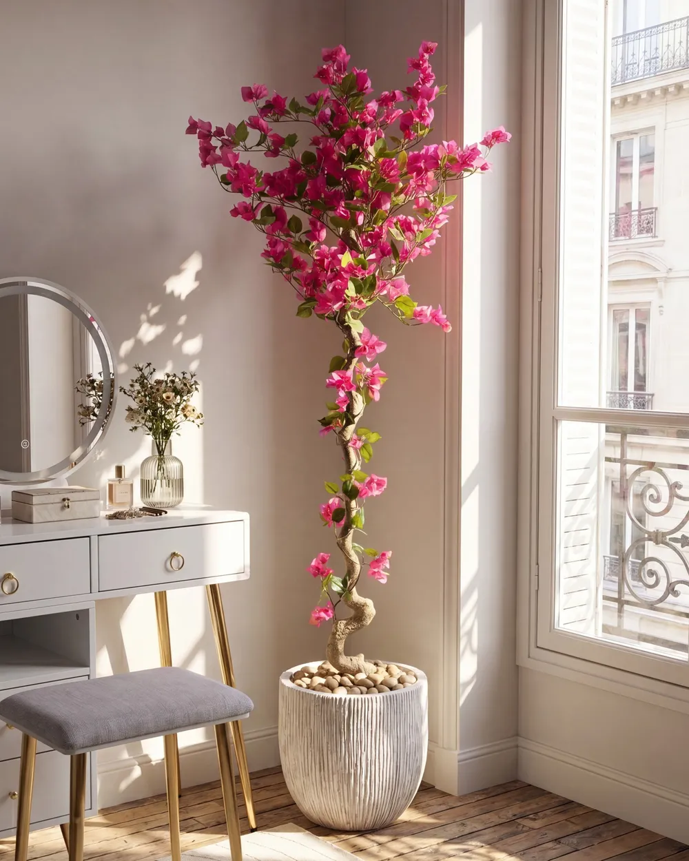 Kunstpflanze BOUGAINILLEA TREE 180 cm Rosa