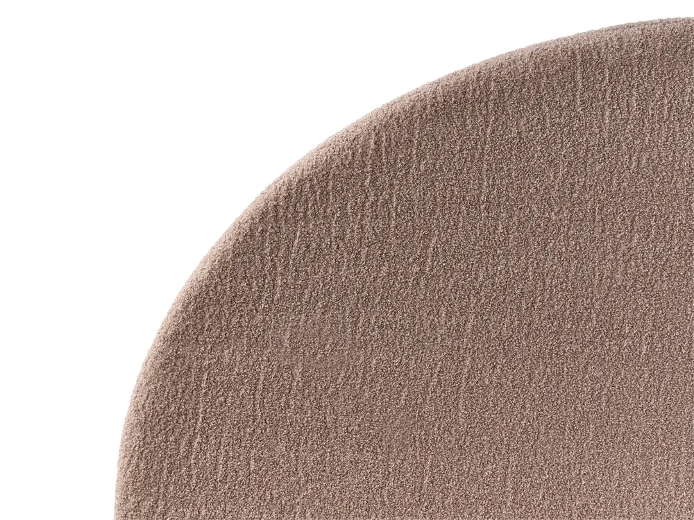 Wasserbett Bouclé VAUCLUSE 140 x 200 cm Taupe_977366