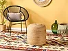Pouf DALAMA Jute Sandbeige