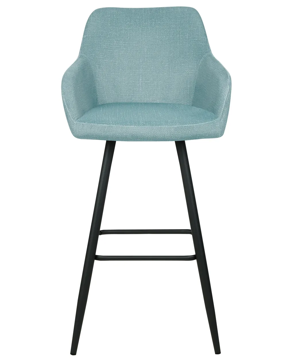 Set mit 2 Barstühlen CASMALIA Samtstoff Hellblau_898999