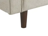 Sofa 2-Sitzer NURMO Stoff Taupe_896365