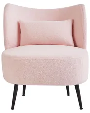 Sessel OTSBY Bouclé Pastellrosa_966582