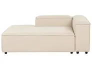 Rechtsseitige Chaiselongue ARDAL Stoff Beige_947793