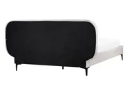 Bed Velvet SUZETTE 140 x 200 cm (EU Double) Light Grey_989470