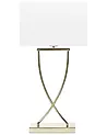 Tischlampe YASUNI Metall Weiß / Gold