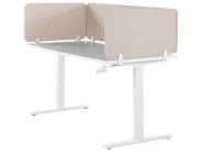 Schreibtischtrennwand WALLY 180 x 40 cm Beige_853225
