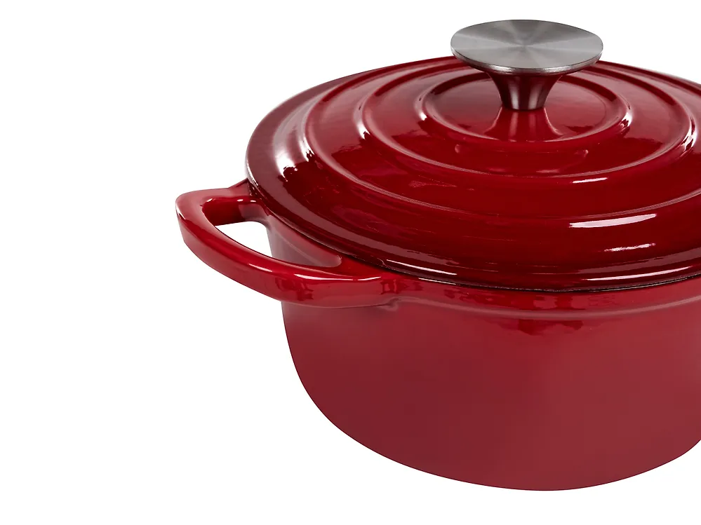 8 Piece Cast Iron Set FEURA Red_1170424