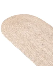 Teppich DEMIRCI Beige 80 x 300 cm Jute_1031977