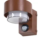 LED Außenwandleuchte 2er Set GOVIA Braun_1107804