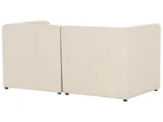 Modulsofa 2-Sitzer LEMVIG Cord Hellbeige_875027