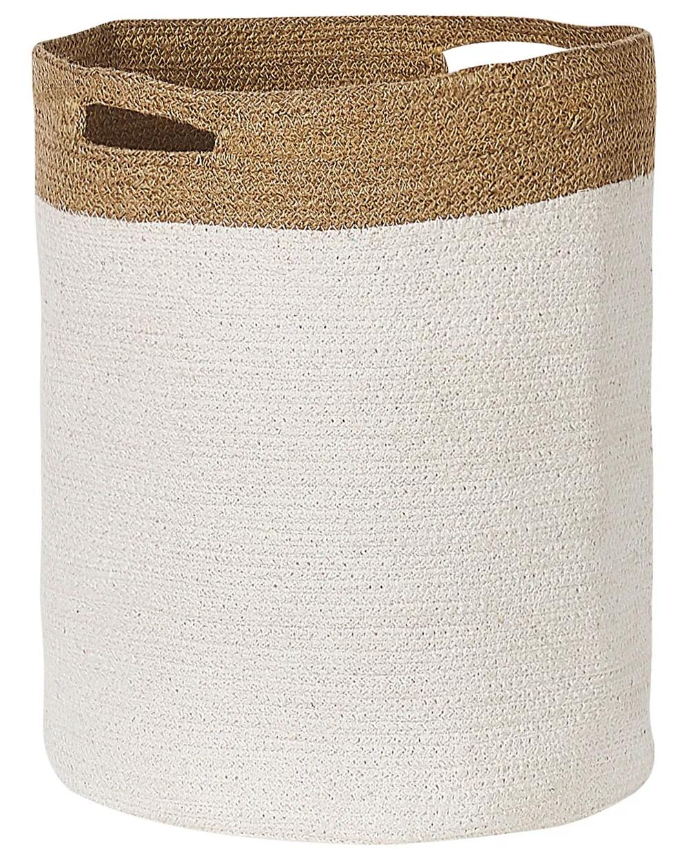 Set of 2 Baskets KARDH Cotton White_837999