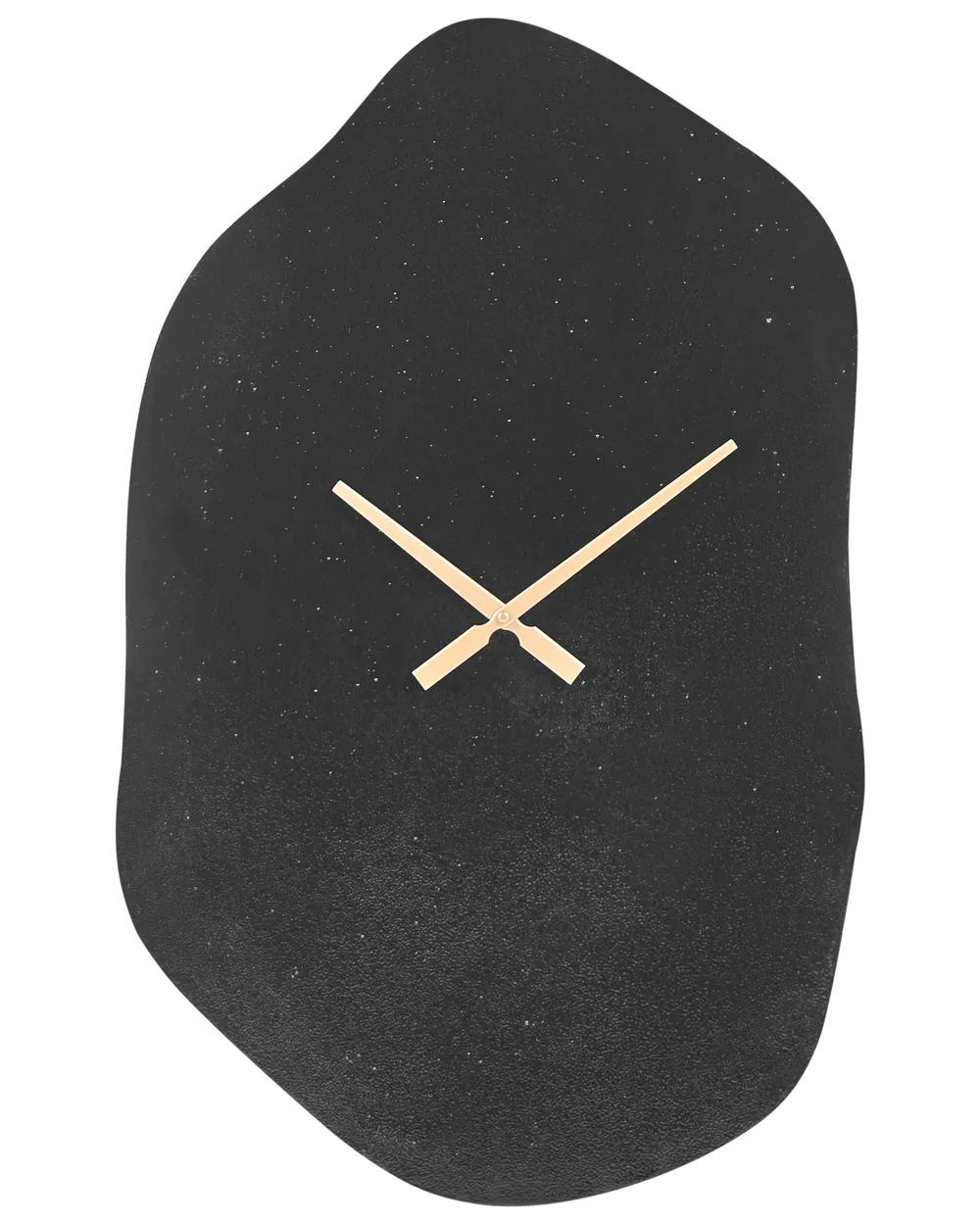 Wanduhr GANGES 50 cm Metall Schwarz
