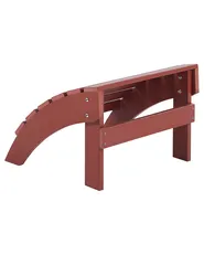 Garten Fußhocker ADIRONDACK Rot_809742