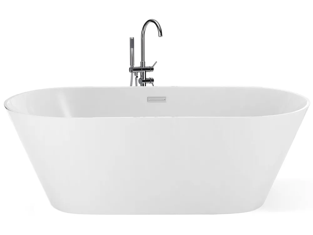 Freistehende Badewanne HAVANA 150 x 75 cm Weiß