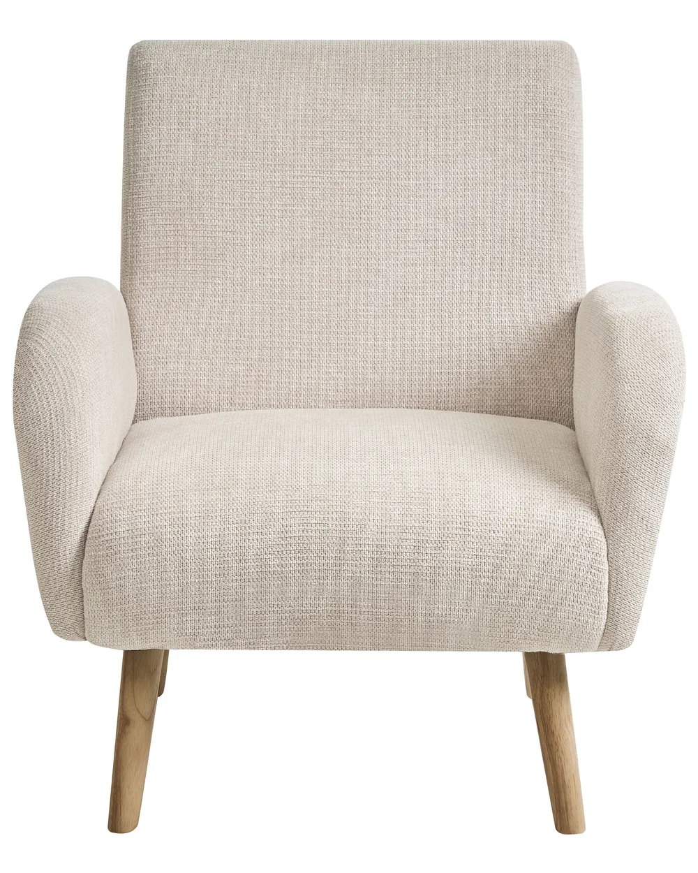 Armchair PLASSEN Fabric Light Beige_1012165