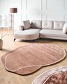 Teppich DERA Braun 160 x 230 cm Viskose