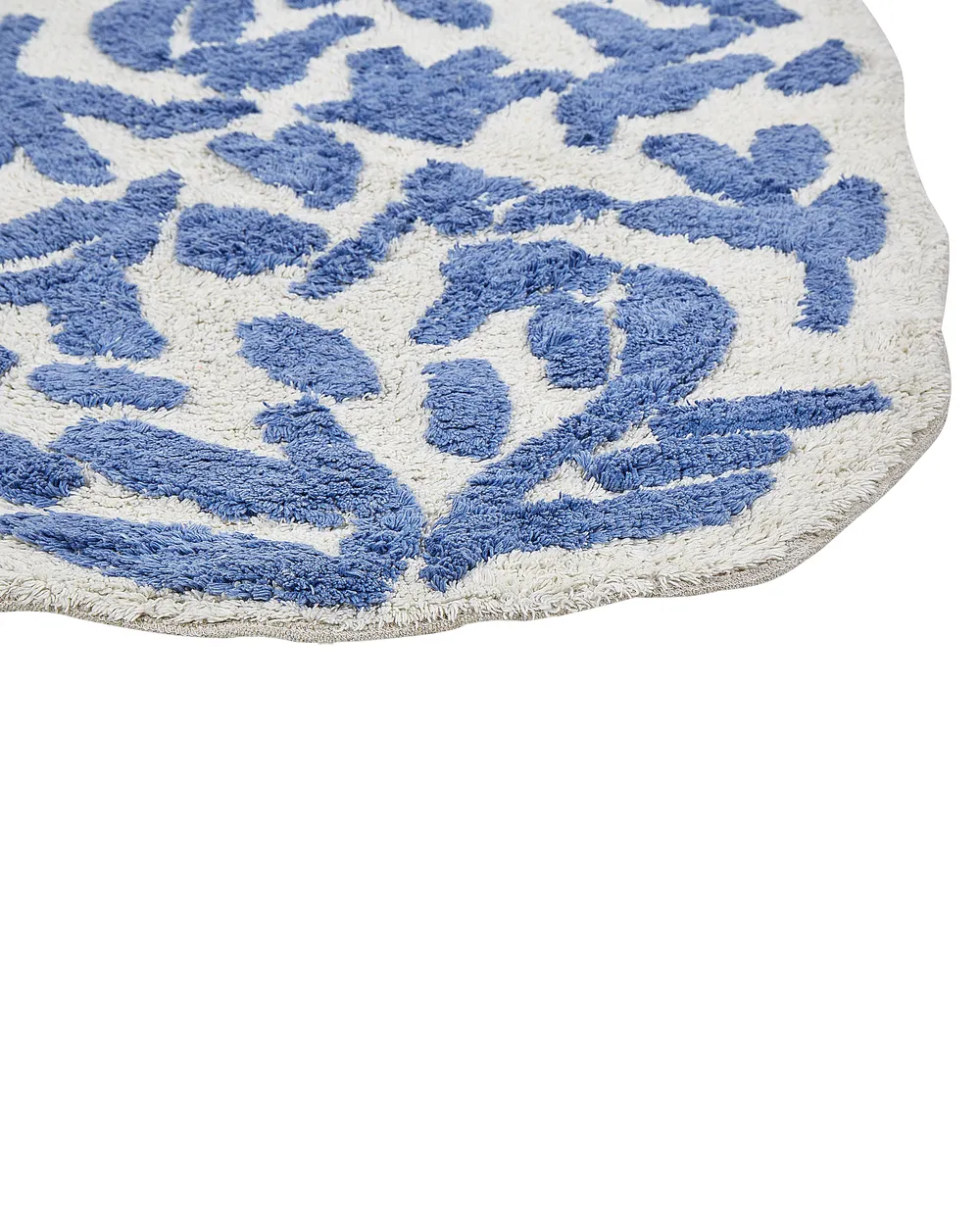 Bath Mat DERIK Blue 60 x 90 cm Cotton_905483