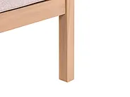 Garden 1-Seat Section RIVELLO Acacia Wood Light Brown_1156159