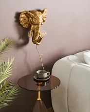 Wandlampe Elefant ELEPHANTI Gold_1003895