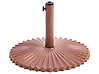 Parasol Base CAREZZA Round Brown 21 kg