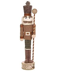 Set od 2 dekorativne figurice KOLARI 68/91 cm Orašar Smeđi_1156782