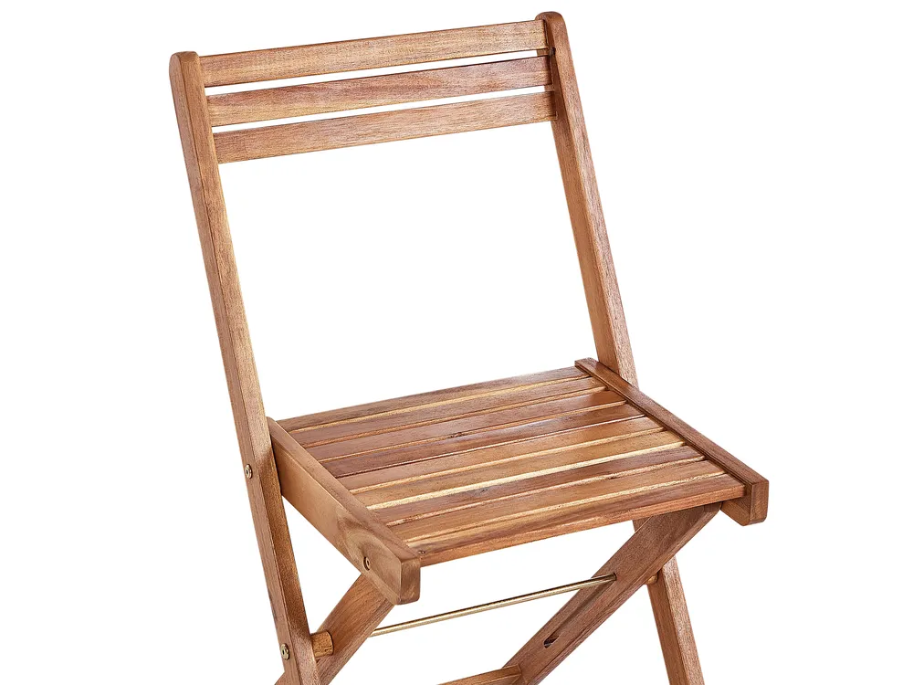 Gartenmöbel Set 4-Sitzer FRASSINE Akazienholz Braun_922545