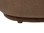 Sofa 3 Seater MELLOSA Fabric Brown_1197347