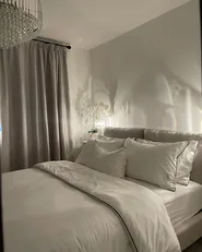 Bett mit Lattenrost Chenillegewebe MELLE 180 x 200 cm Hellbeige_907441