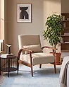 Sessel SKARA Stoff Beige