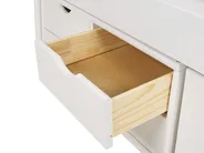 Tagesbett mit Stauraum Kiefernholz ROYVILLE 90 x 200 cm Weiß_936574