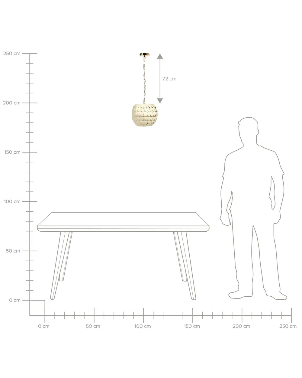 Pendant Lamp MASKELIYA Coconut Shell Beige_1003231