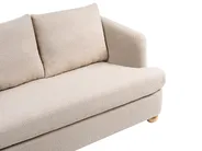 Sofa 2-Sitzer RATTVIK Bouclé Beige_1066784