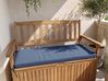 Bench Seat Pad Cushion SOVANA 108 x 45 cm Blue