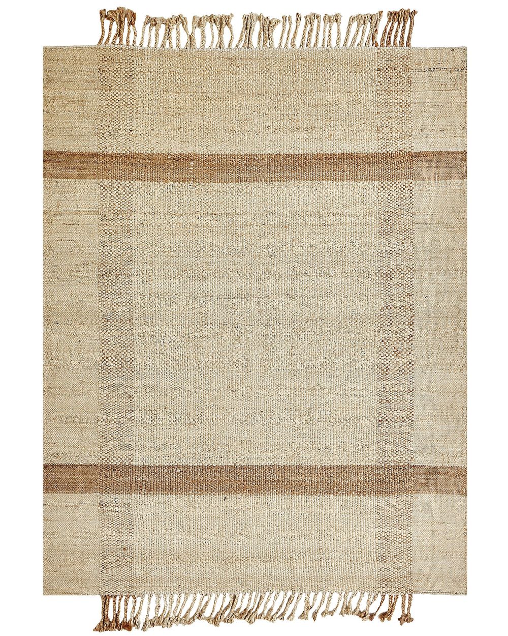 Vloerkleed YELMEZ Beige 160 x 230 cm Jute