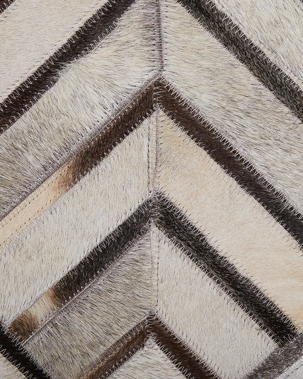Rug TEKIR Beige 140 x 200 cm Leather_764779