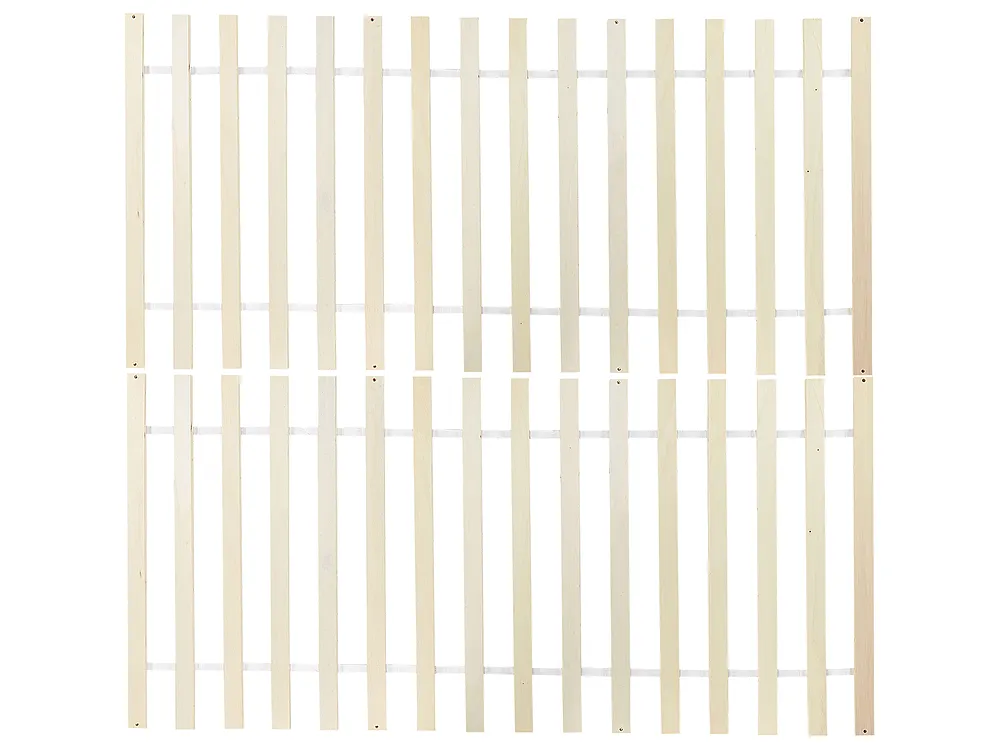 Bed Pine Wood TANNAY 180 x 200 cm (EU Super King) White_924678