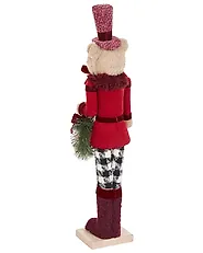 Set of 2 Figurines MATALA 61/64 cm Bear Reindeer Red_1156702