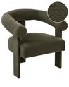 Sessel ILBRO Bouclé Dunkelgrün