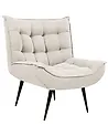 Sessel ALVESTA Stoff Hellbeige