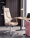 Bürostuhl DELIGHT Kunstleder Pfirsichrosa